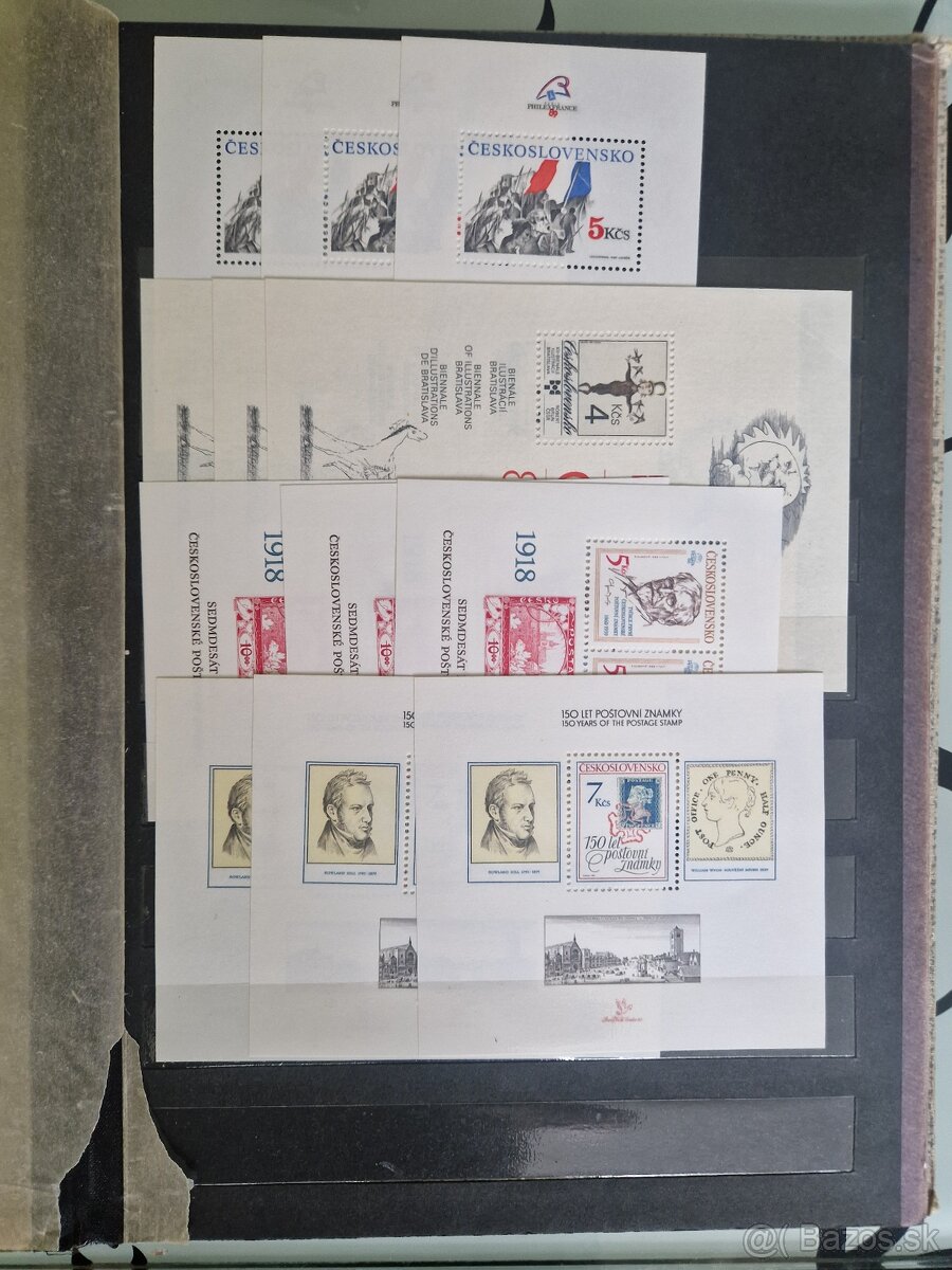 Čiste poštove znamky čssr - 4