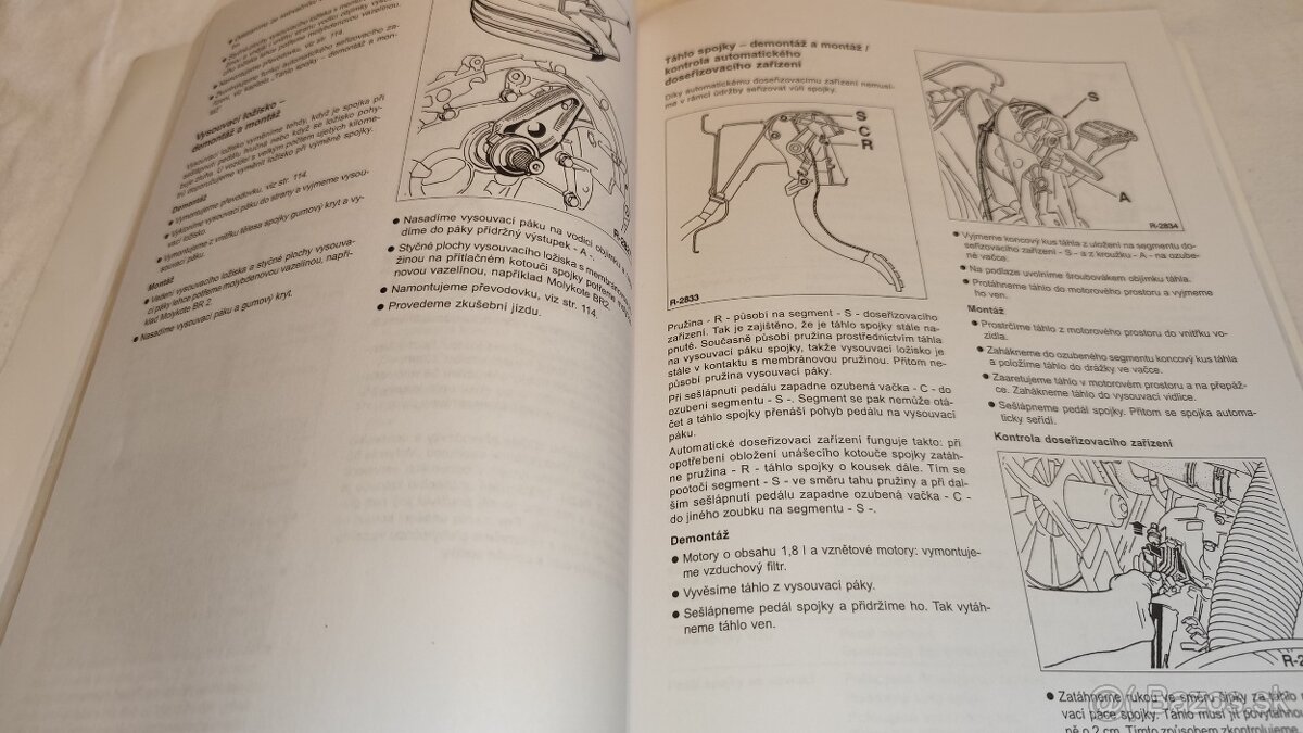 RENAULT Clio 1 - příručka na opravy a údržbu - manuál - 4