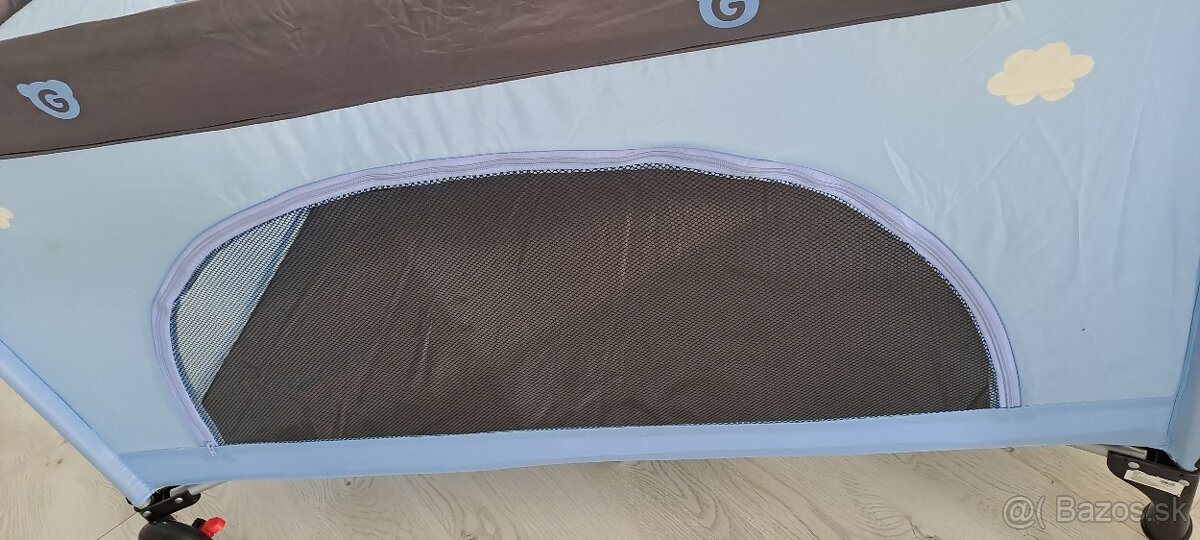 Deská cestovná postielka G-mini Nyja modrá - 4