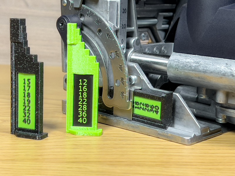 Nastavovače hrúbky materiálu Festool DOMINO DF 500 - 4