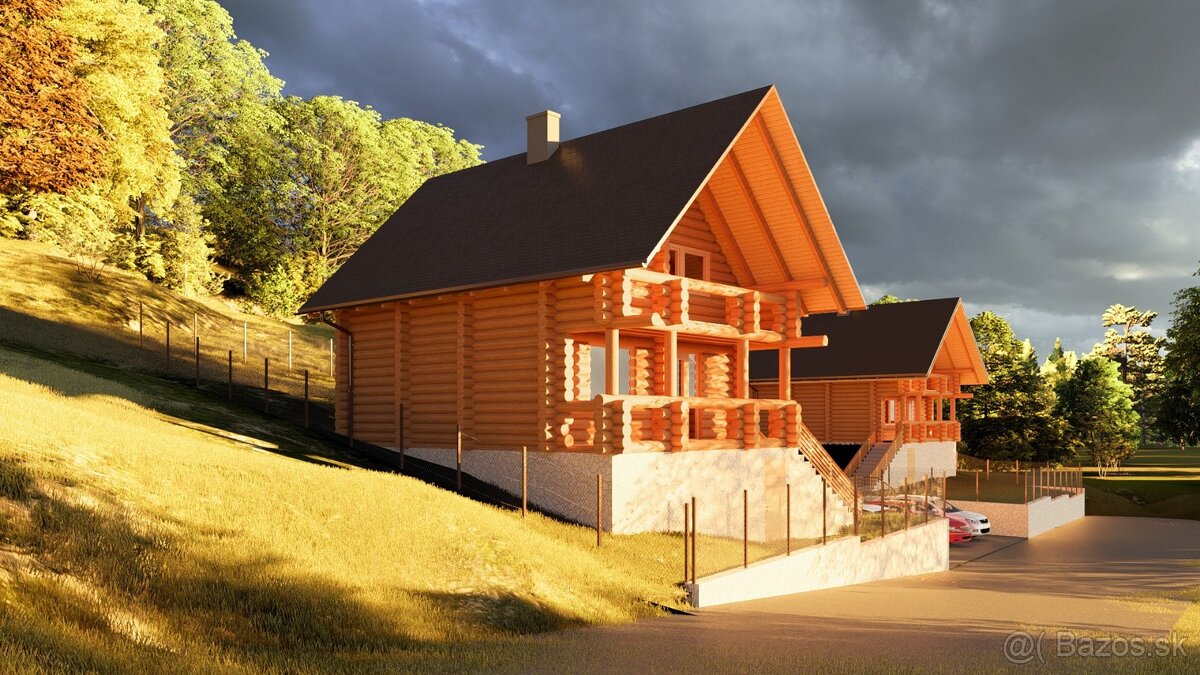 ZRUBOVÉ REKREAČNÉ CHATY – DOMAŠA - TURANY NAD ONDAVOU - 4