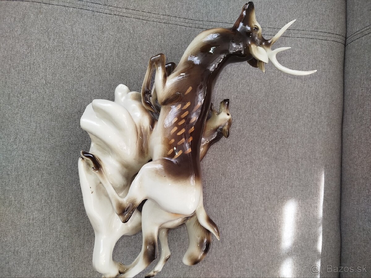 Mix sosiek Royal Dux Jelen,pes - 4