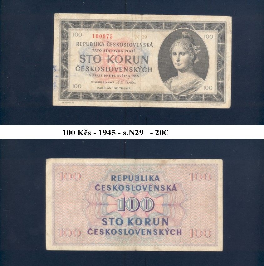 Bankovky Československo - 4