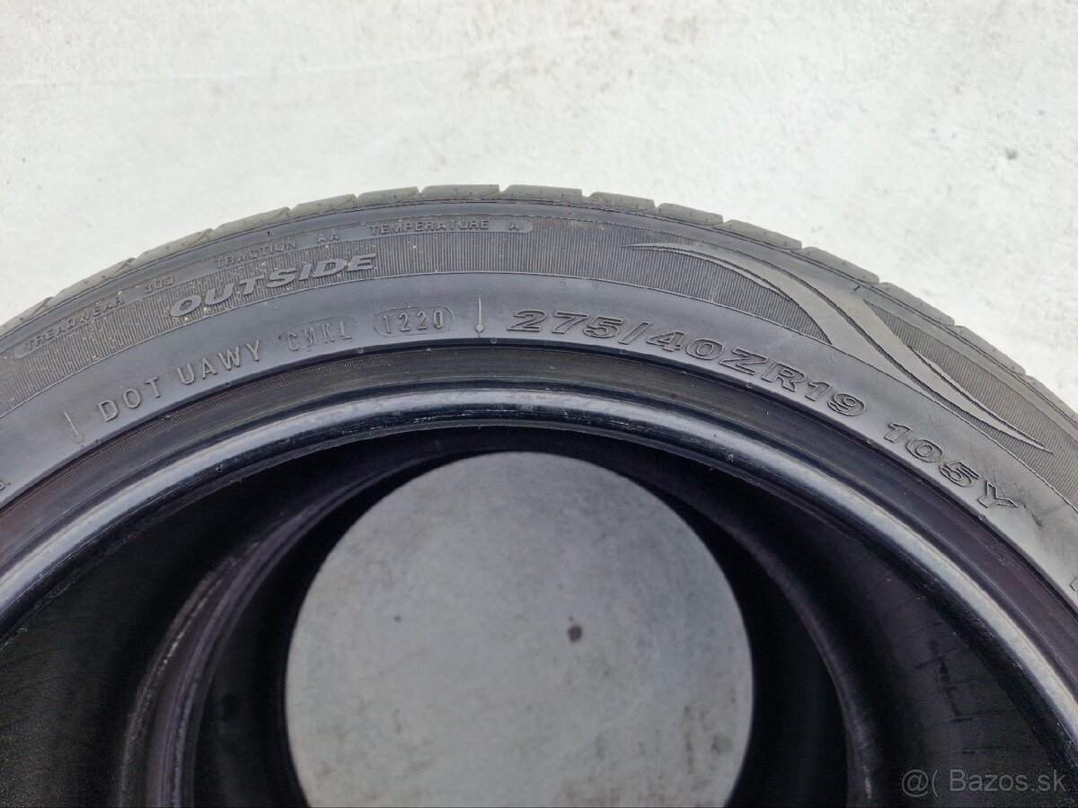 275 40 r19 letné pneumatiky - 4