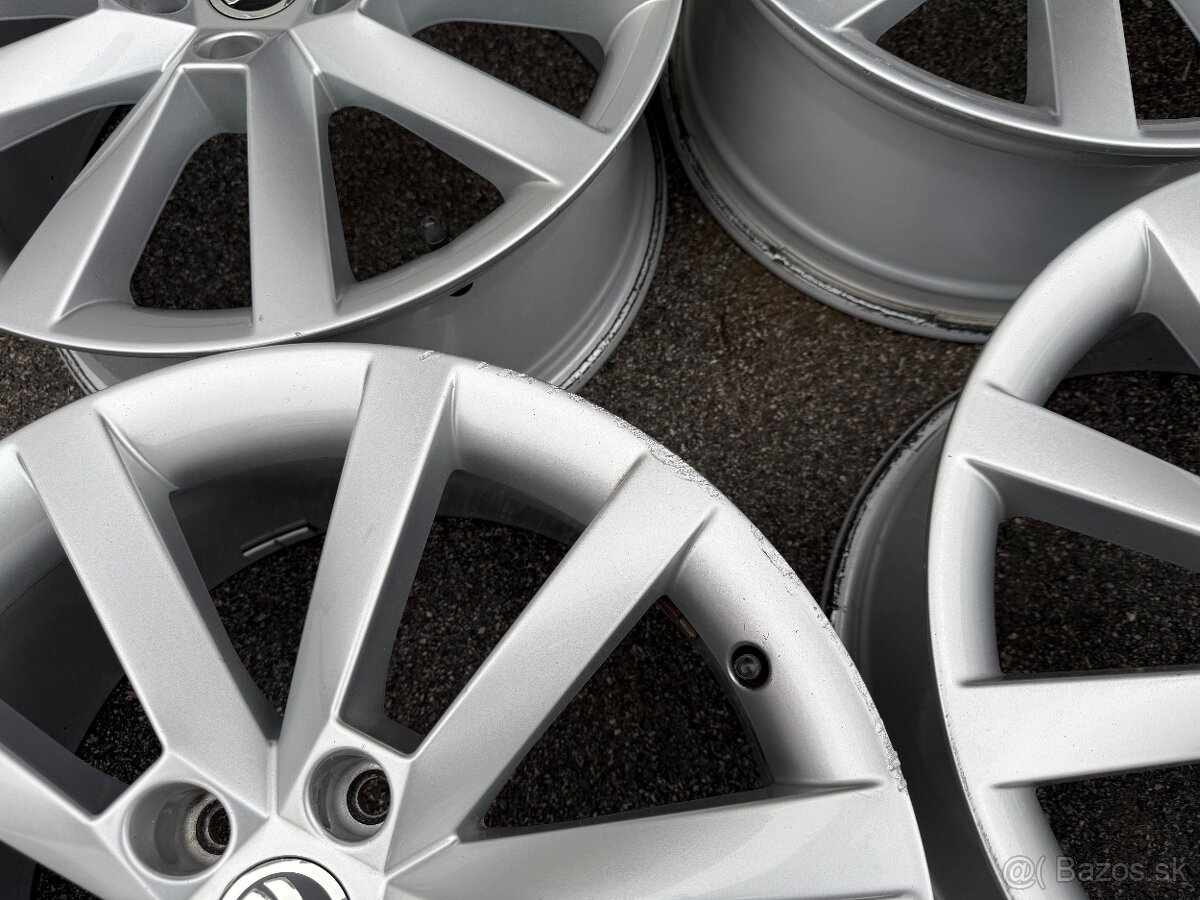 Original ŠKODA OCTAVIA 3 disky 5x112 R18 - 4