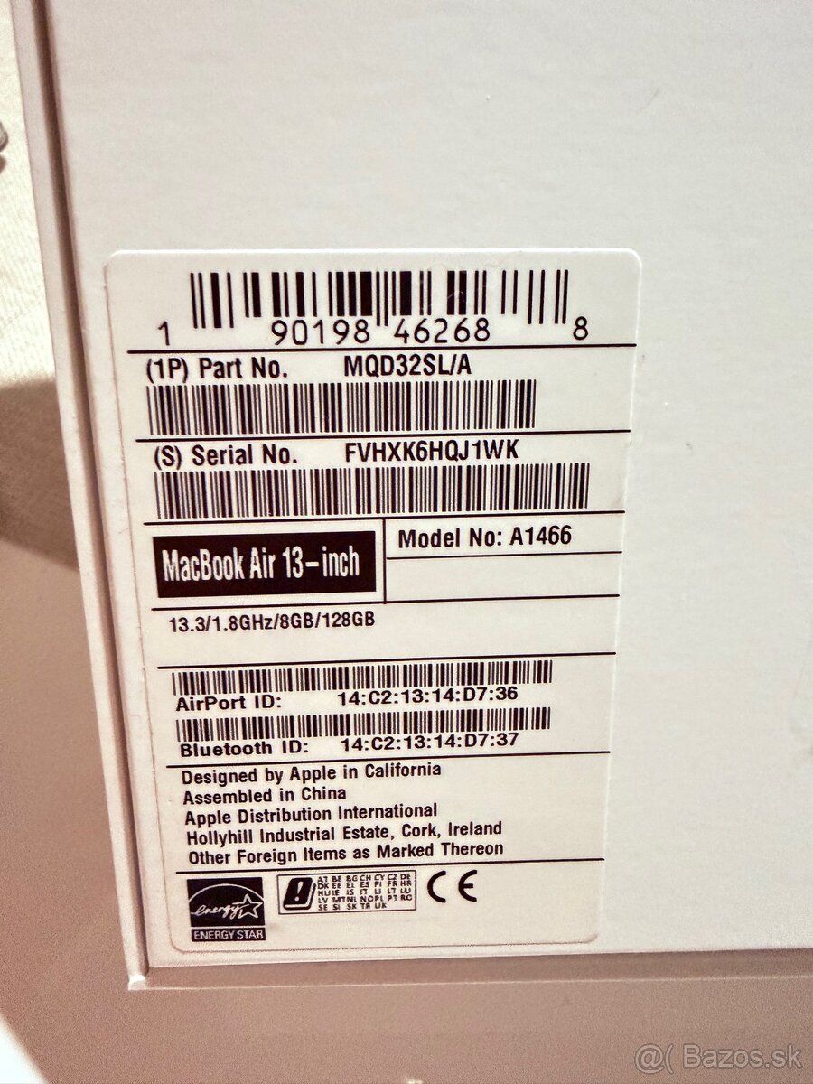 Macbook Air 13, 2017 - 4