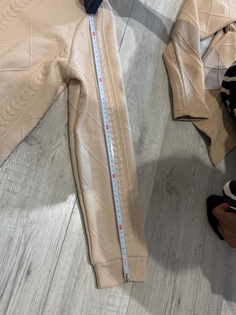Úpletová bomber bunda - 4