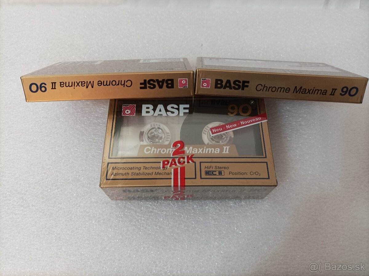 BASF CHROME MAXIMA II 90 (BASF CMII 90) - MC kazeta - 4