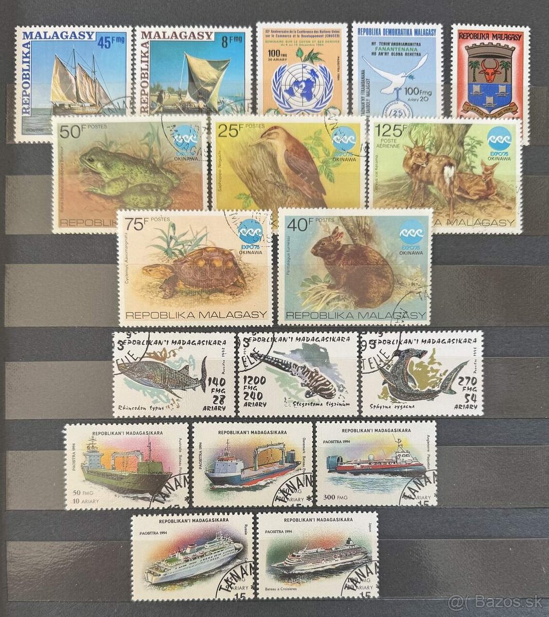 poštové známky - Madagaskar - 4