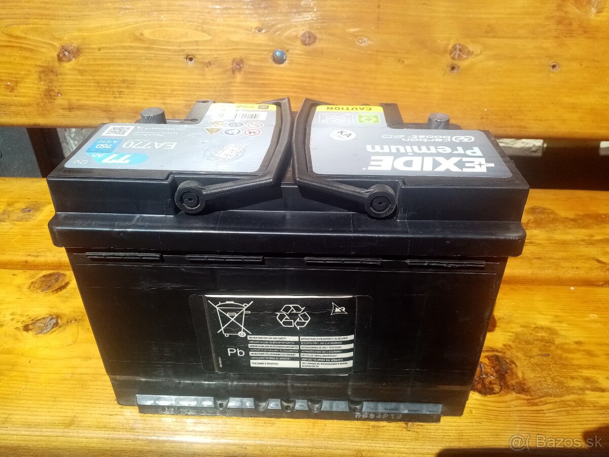AUTOBATÉRIA - AKUMULÁTOR - Baterka ..12v - 4