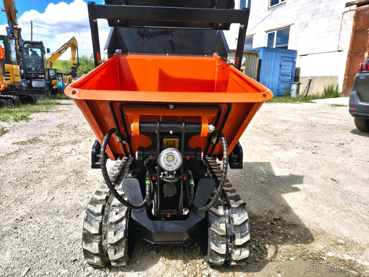 Predám minidumper s nosnosťou 600kg - 4