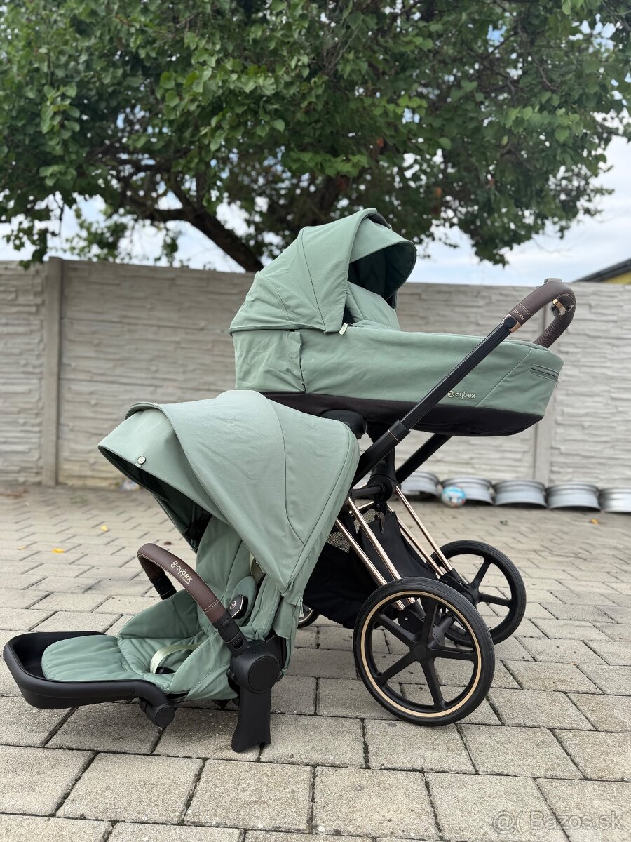 Cybex priam leaf rosegold - 4