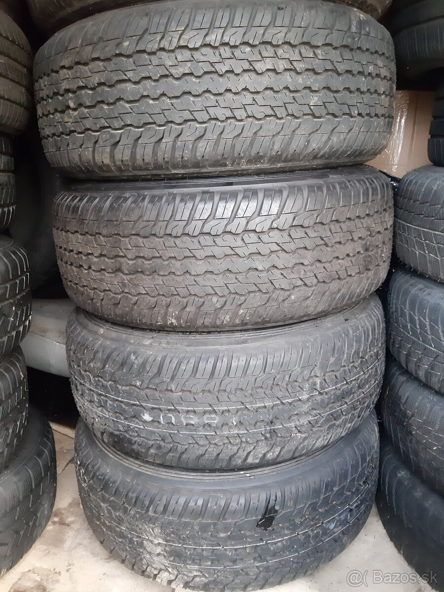 Alu sada R18 5x150 Toyota Lexus Nove Dunlop M+S 285/60 R18