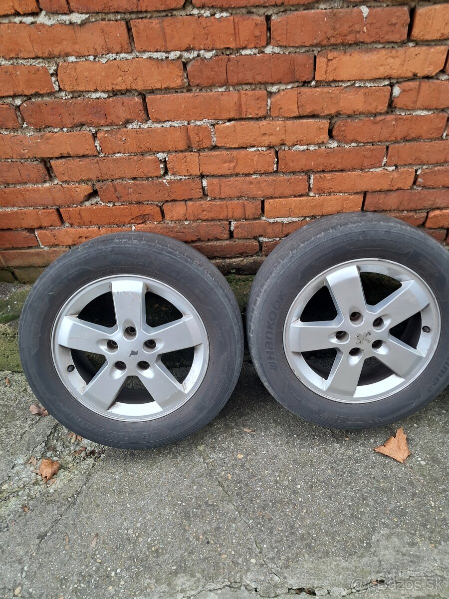 ALU disky s pneu R16 - 4