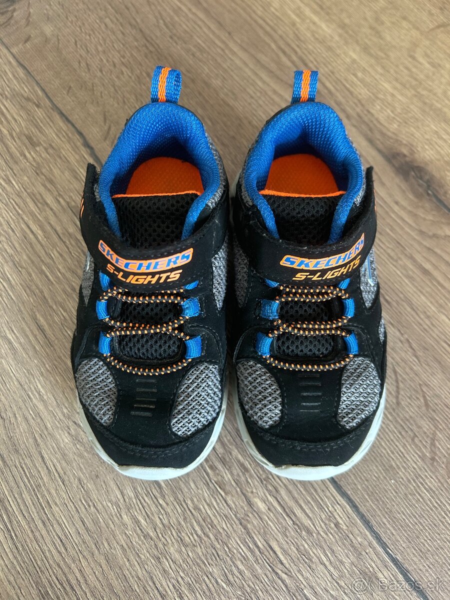 Detske svietiace tenisky Skechers - 4