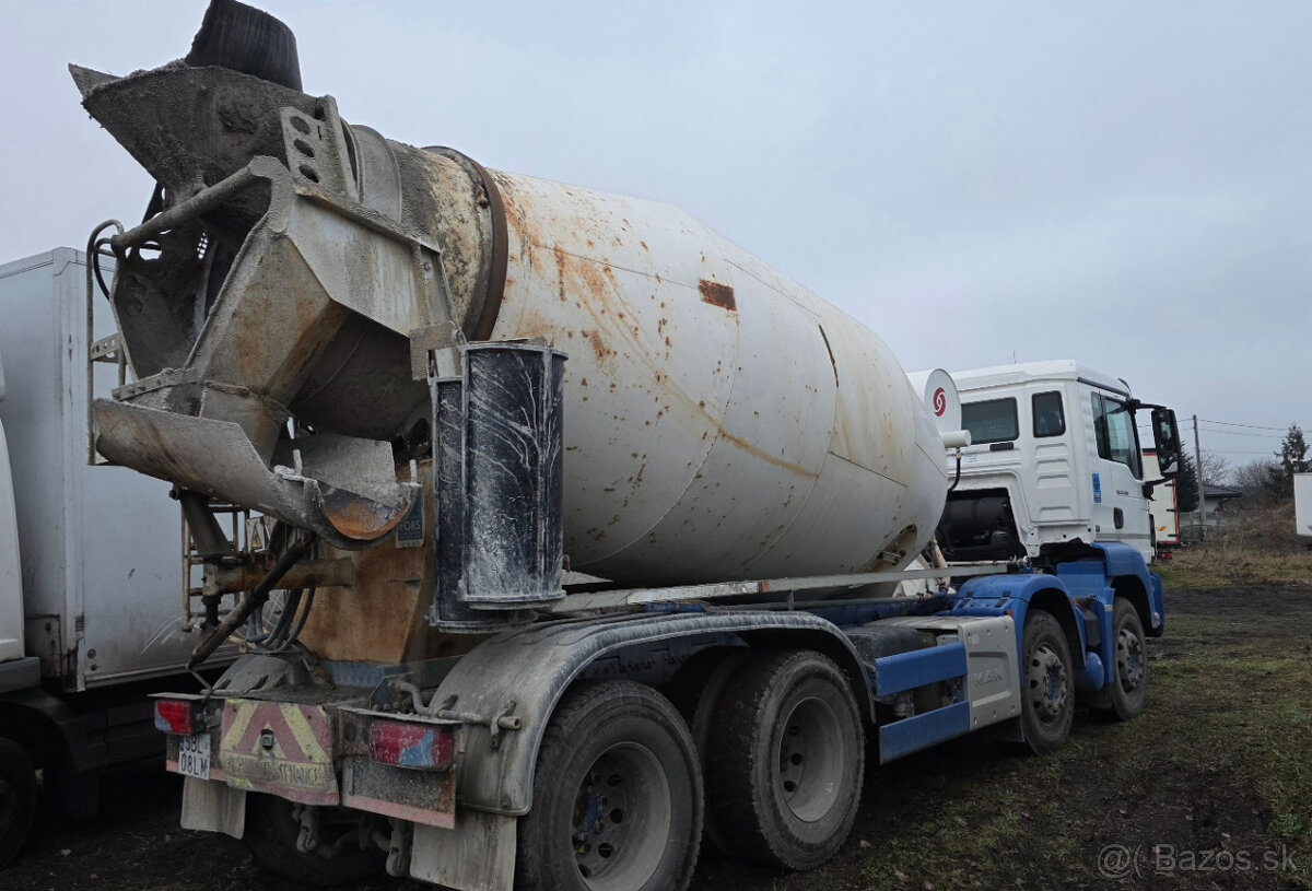 Míchačka betonu MAN TGS 32.360 8x4 9m3 - 4