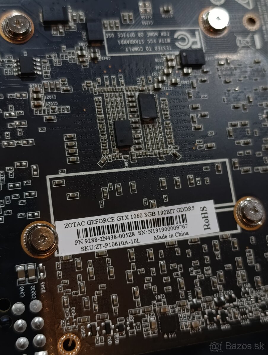 Grafická karta ZOTAC NVIDIA 1060 3GB - 4