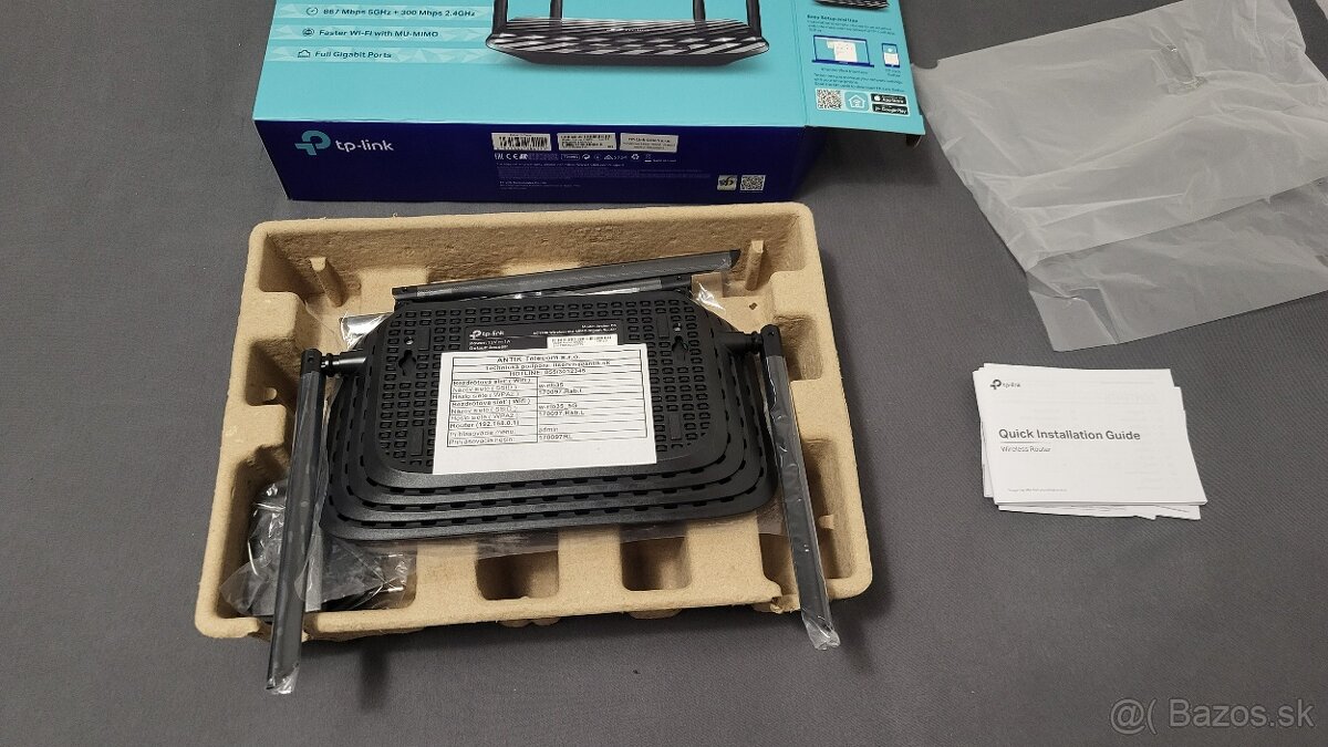 Predám ROUTER tp-link AC1200 - 4
