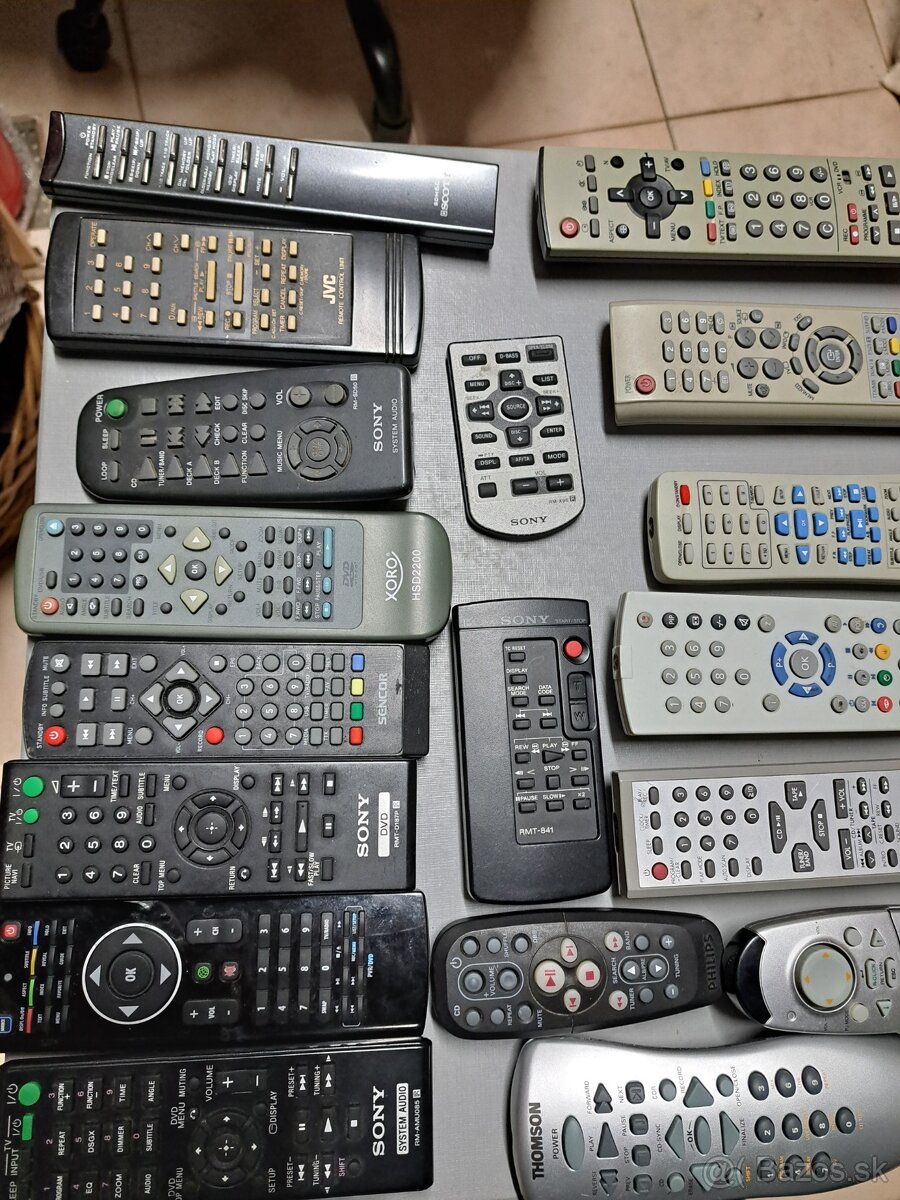 Diaľkové ovladače - 4