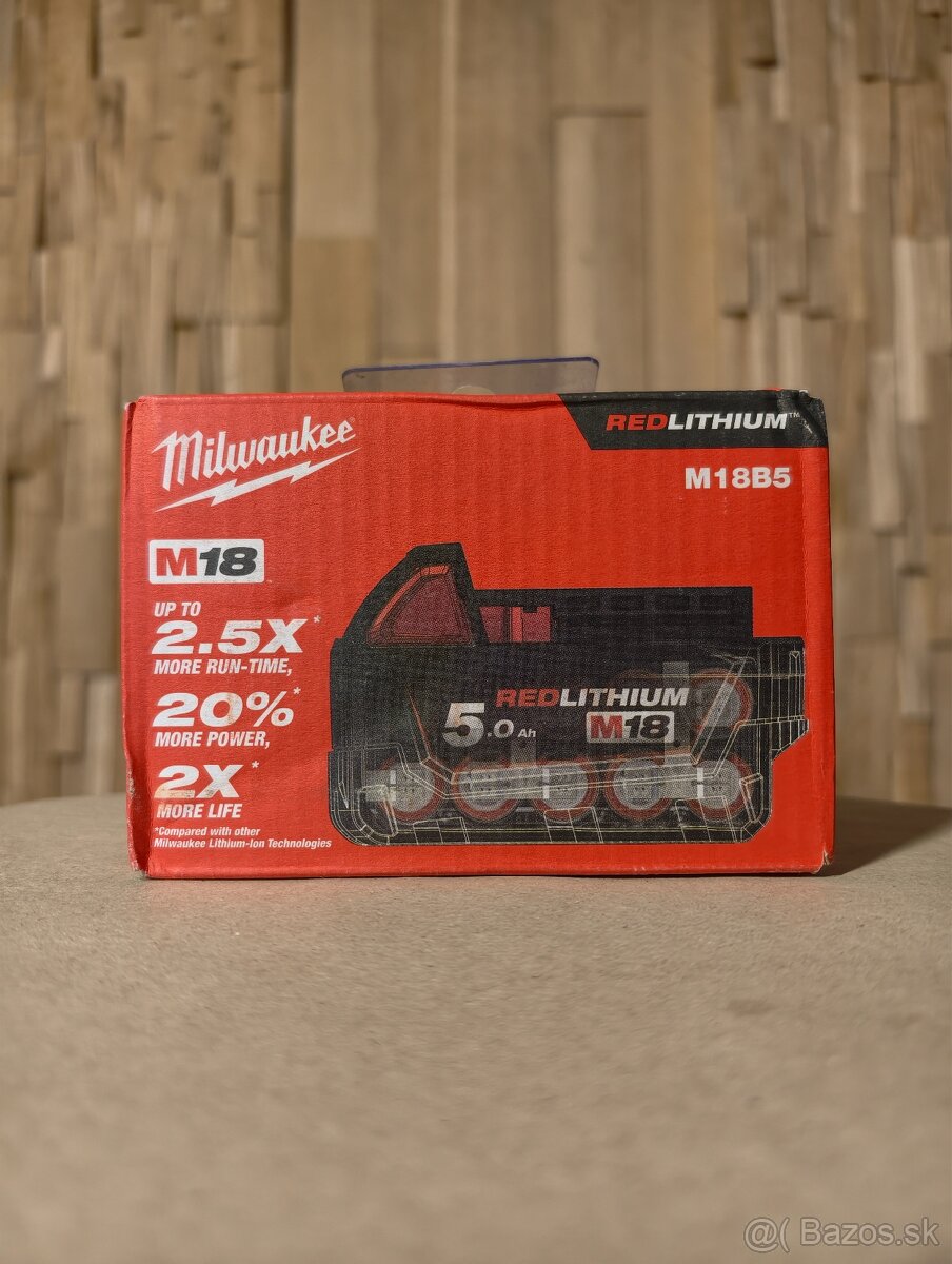 Milwaukee RedLithium M18 B5 - 4