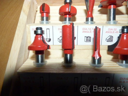 Predam nova sada ROUTER bitov,12 kusov-Frezky - 4