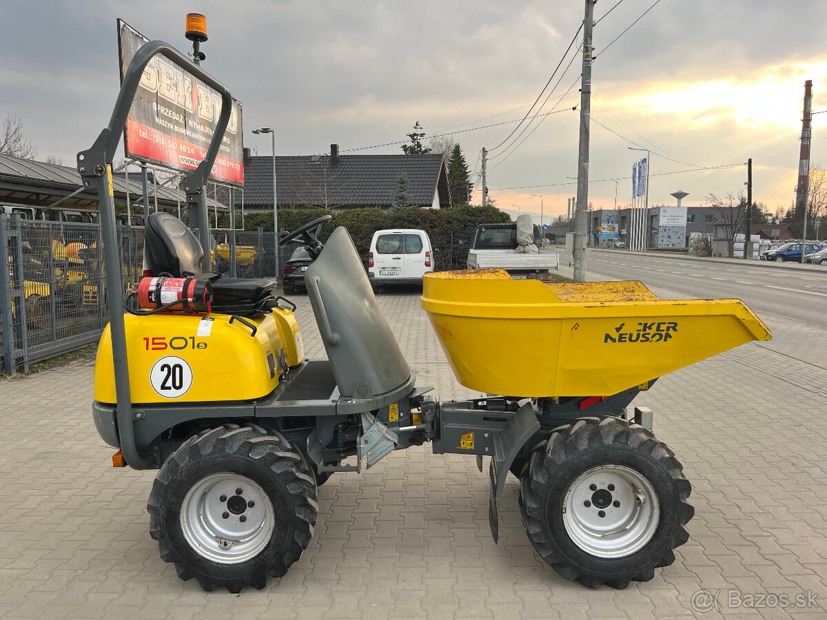 Dumper vyklapac Wacker Neuson 1501, 698mth, Thwaites Terex - 4