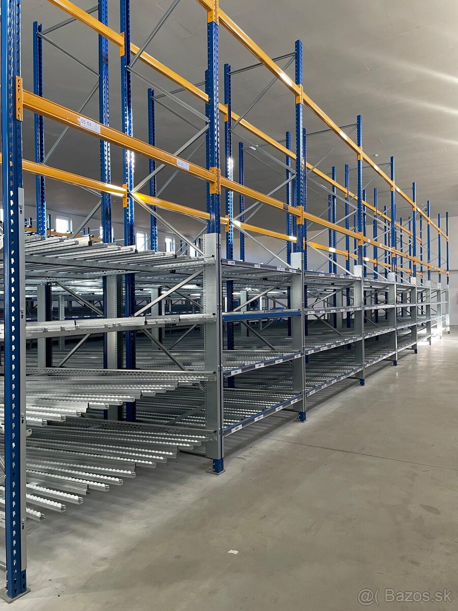 Výpredaj skladu–Kompletný regálový systém 40 m Jungheinrich - 4