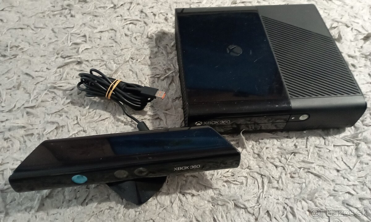 XBOX 360 E 250GB HDD aj s kinectom - 4