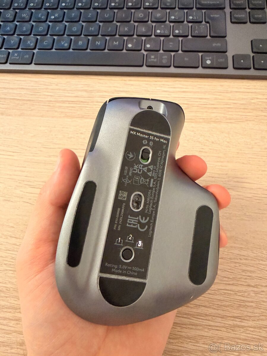 Logitech MX Master 3S For Mac Space Grey - 4