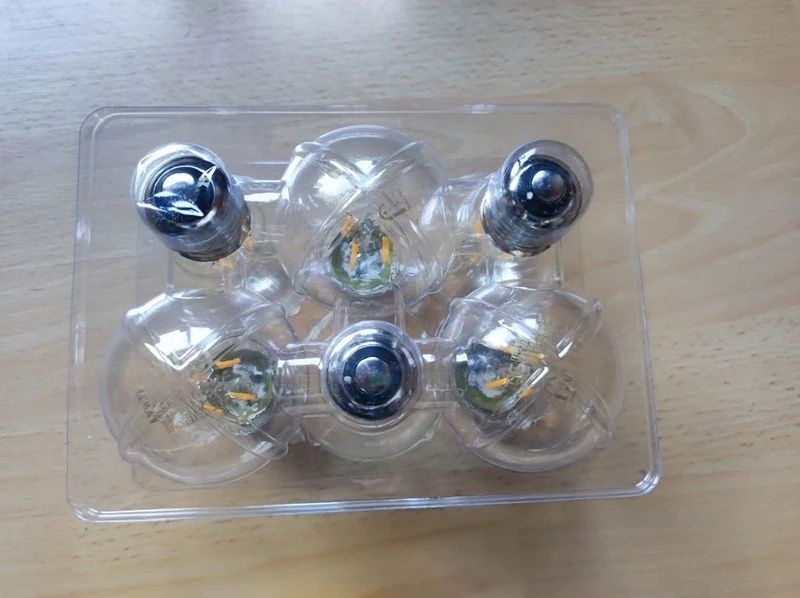 LED žiarovky LVWIT, 6 kusov, 4W, E27 - 4