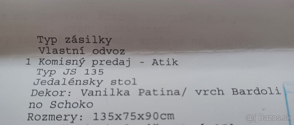 Predám jedálenský stôl - 4