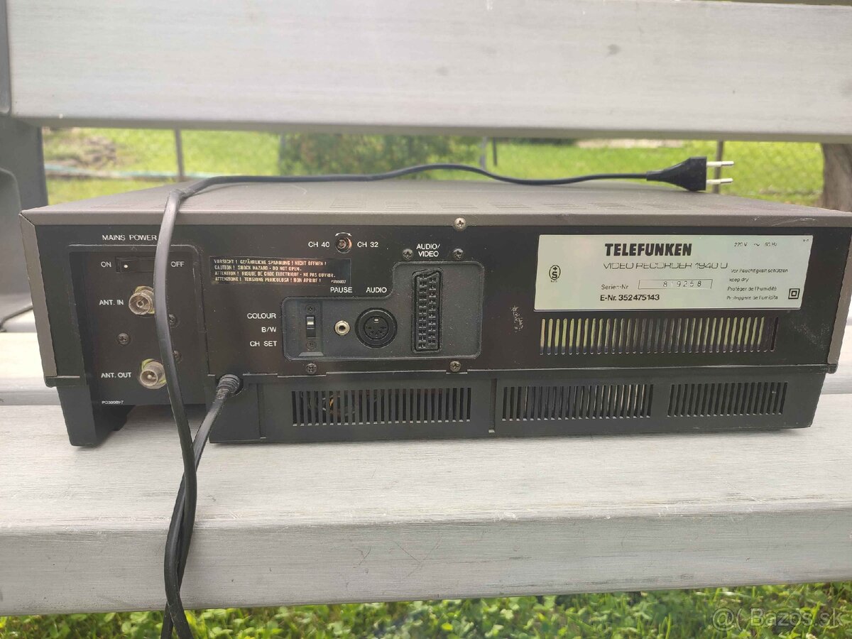 TELEFUNKEN VHS videorekordér - 4