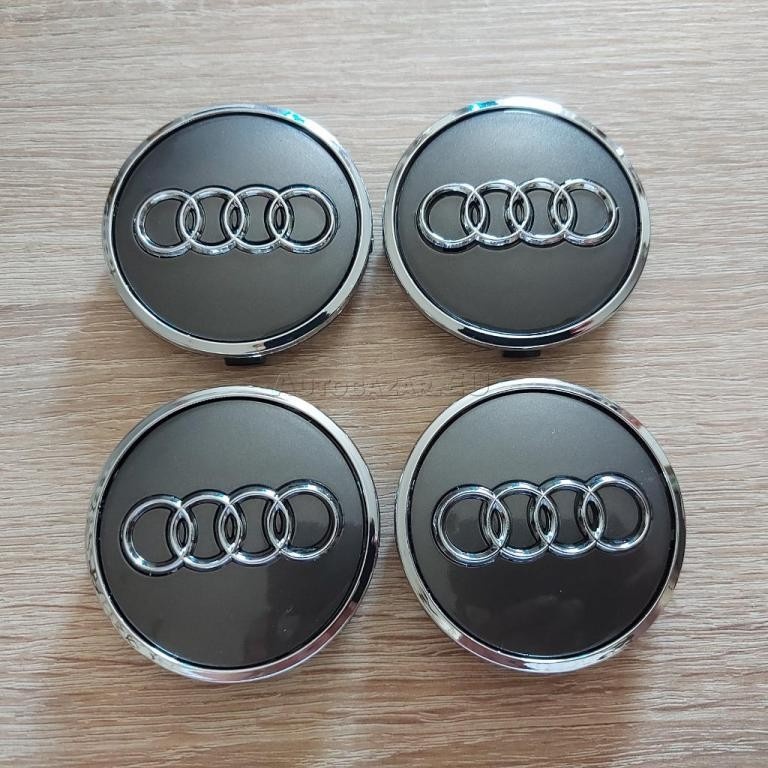 Stredové krytky/puklicky pre AUDI do Alu diskov 60,61, 69 mm - 4
