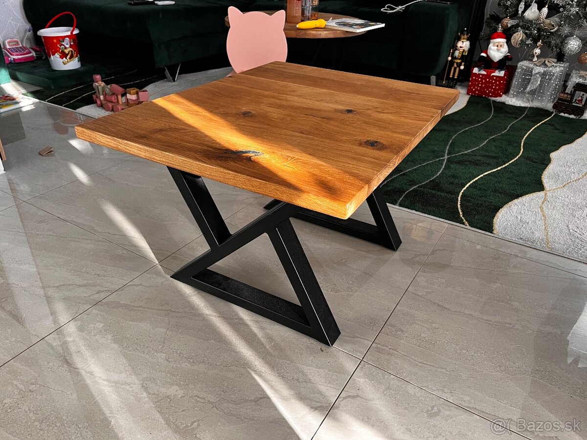 Stolik konferenčný drevený dub - 4