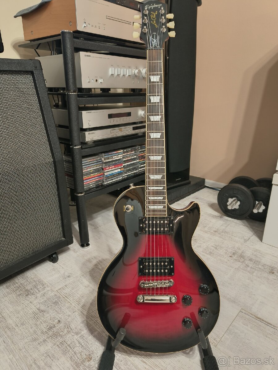 Epiphone Slash Les Paul Standart Vermillion Burst - 4