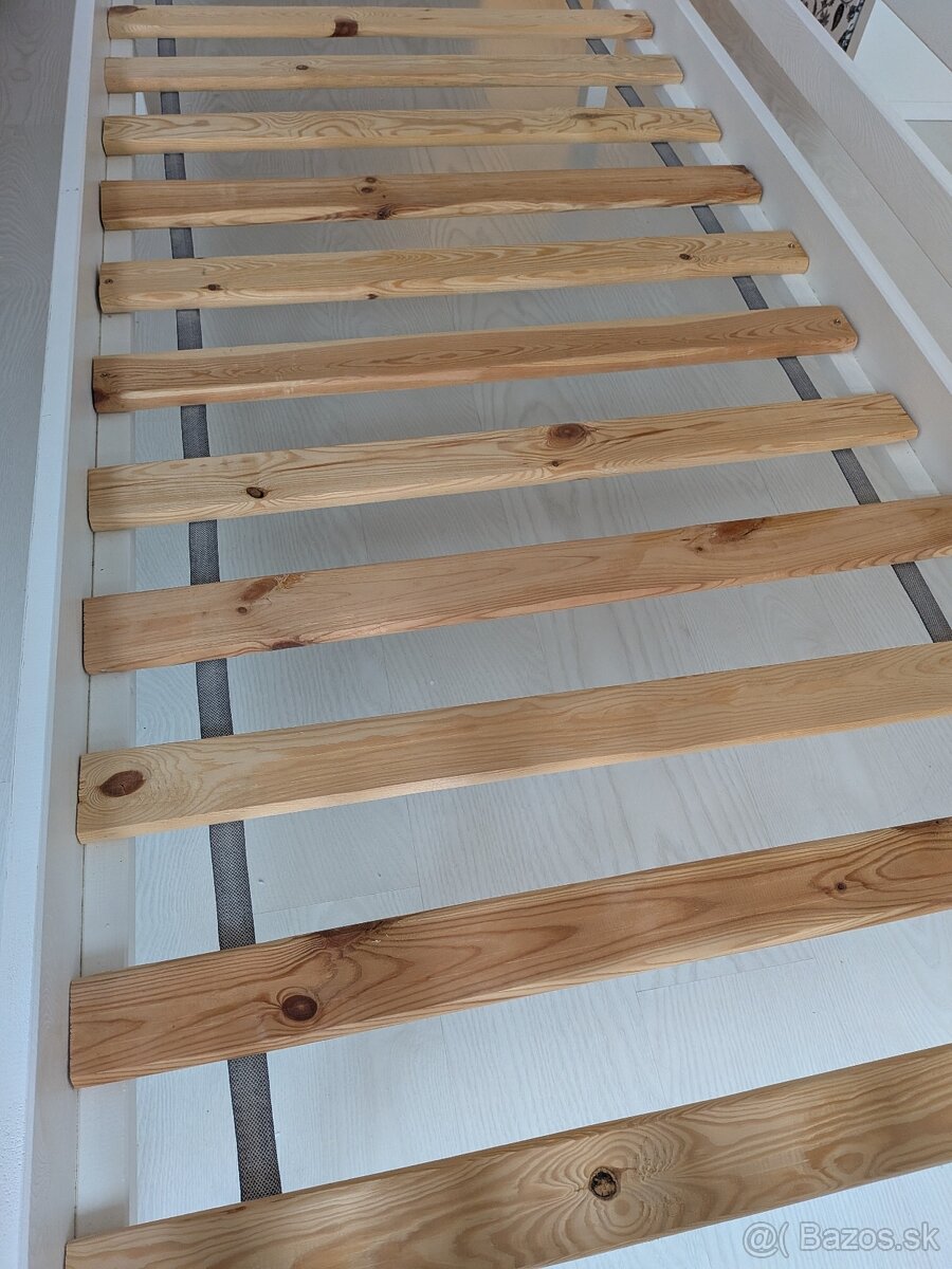 detska biela postel 180x80 cm - 4