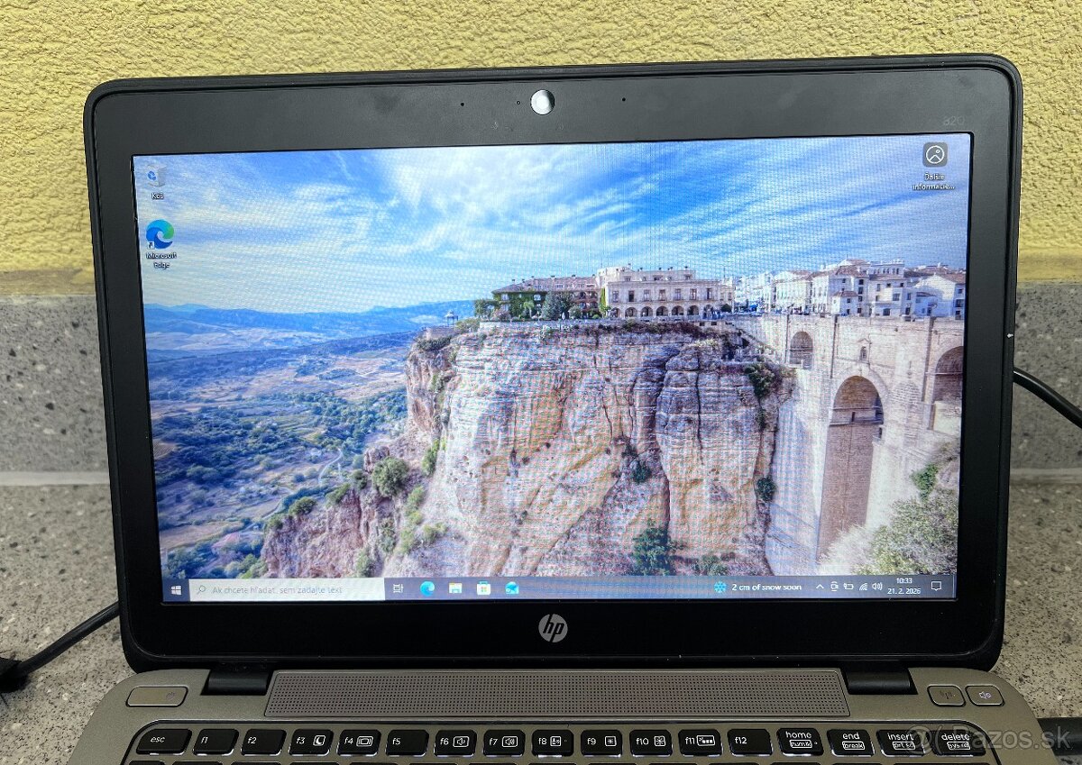 HP EliteBook 820 / i5 5200 / 8GB RAM / SSD + HDD / 12" - 4