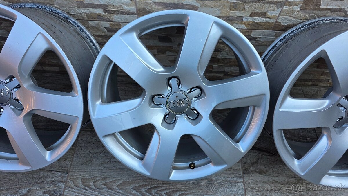 Predam orginal Audi elektrony 5x112 R17 et38 J8 - 4