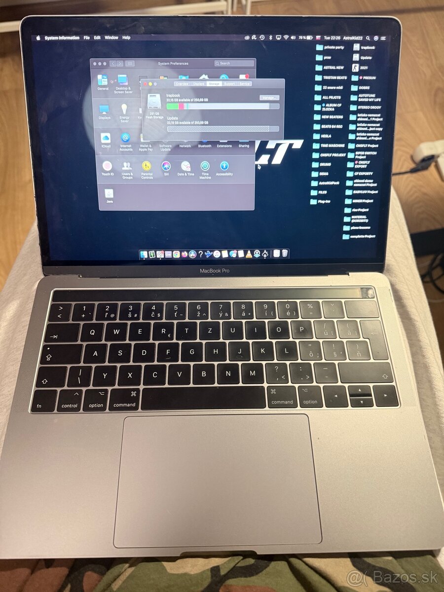 MacBook Pro 13” 2017 i5 / 256GB SSD – funkčný, lacno - 4