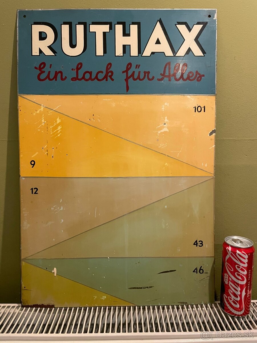 Staré reklamné smaltované tabule - 4