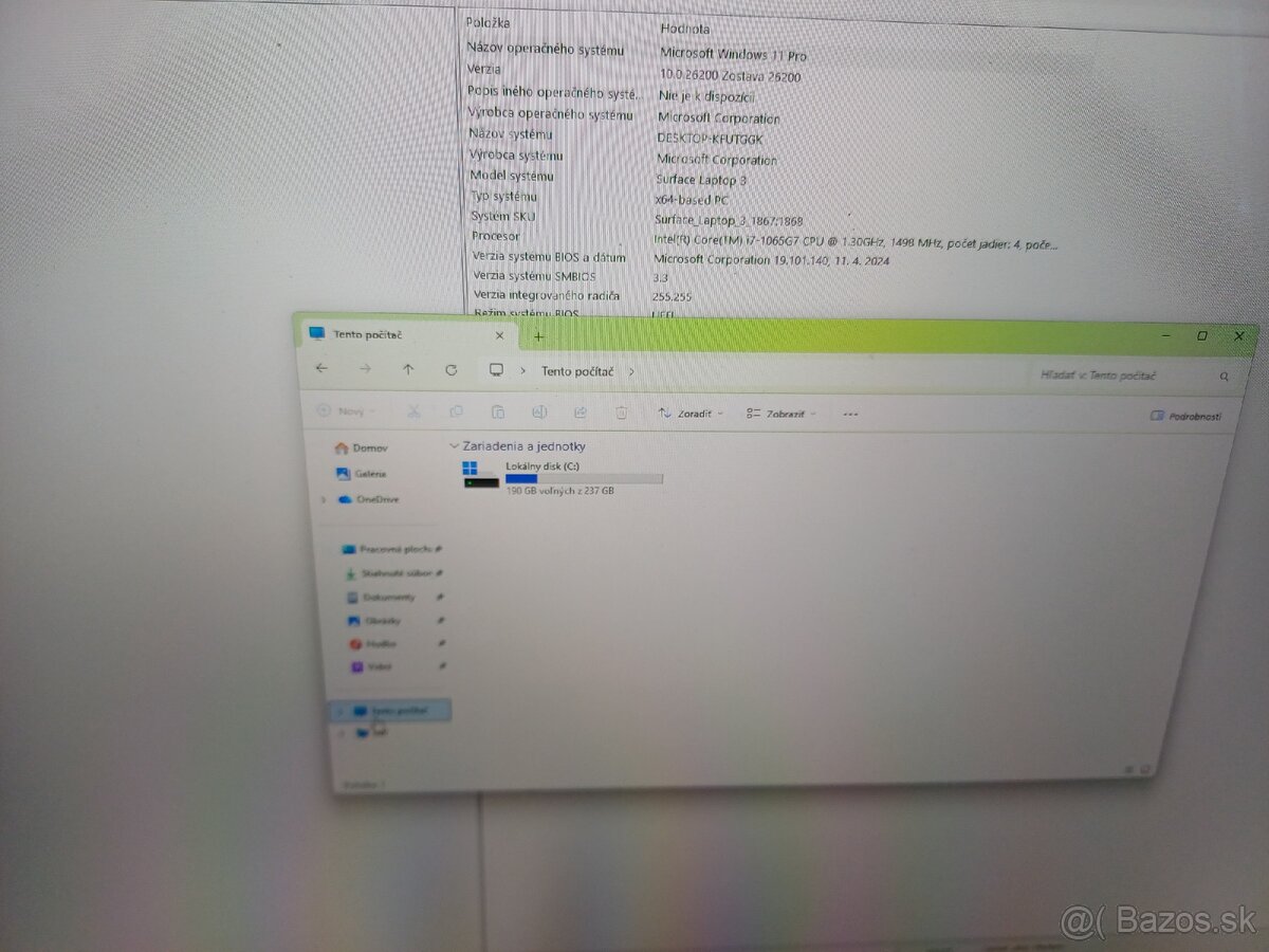 Microsoft Surface Laptop 3 – i7 / 16 GB RAM / 256 GB SSD - 4