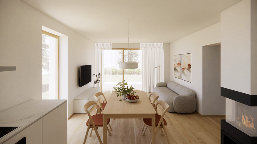 PREDAJ-Rodinné domy Hronské Kosihy - 6km od Levíc - 4