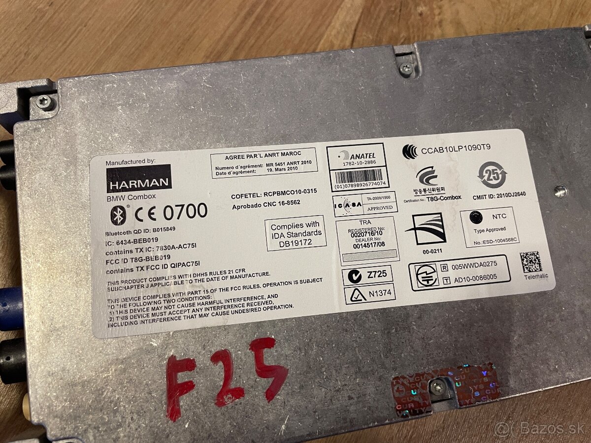 Predám funkčný bluetooth modul COMBOX pre BMW - 4
