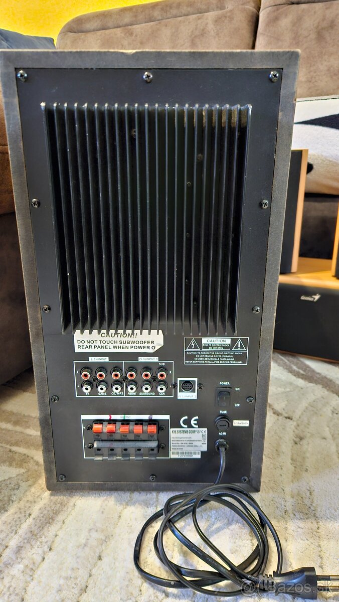 Genius 5.1 Domáce kino - 4