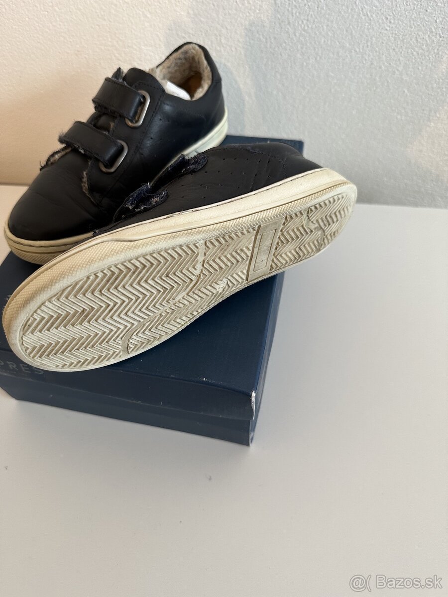 Predám jesenno-zimné tenisky Cypres, kožené vel.33 - 4