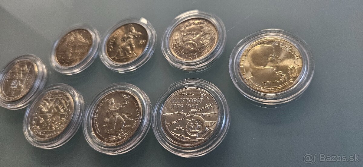 Pamätné mince Kčs, 13ks, Zbierkový stav, Super cena - 4