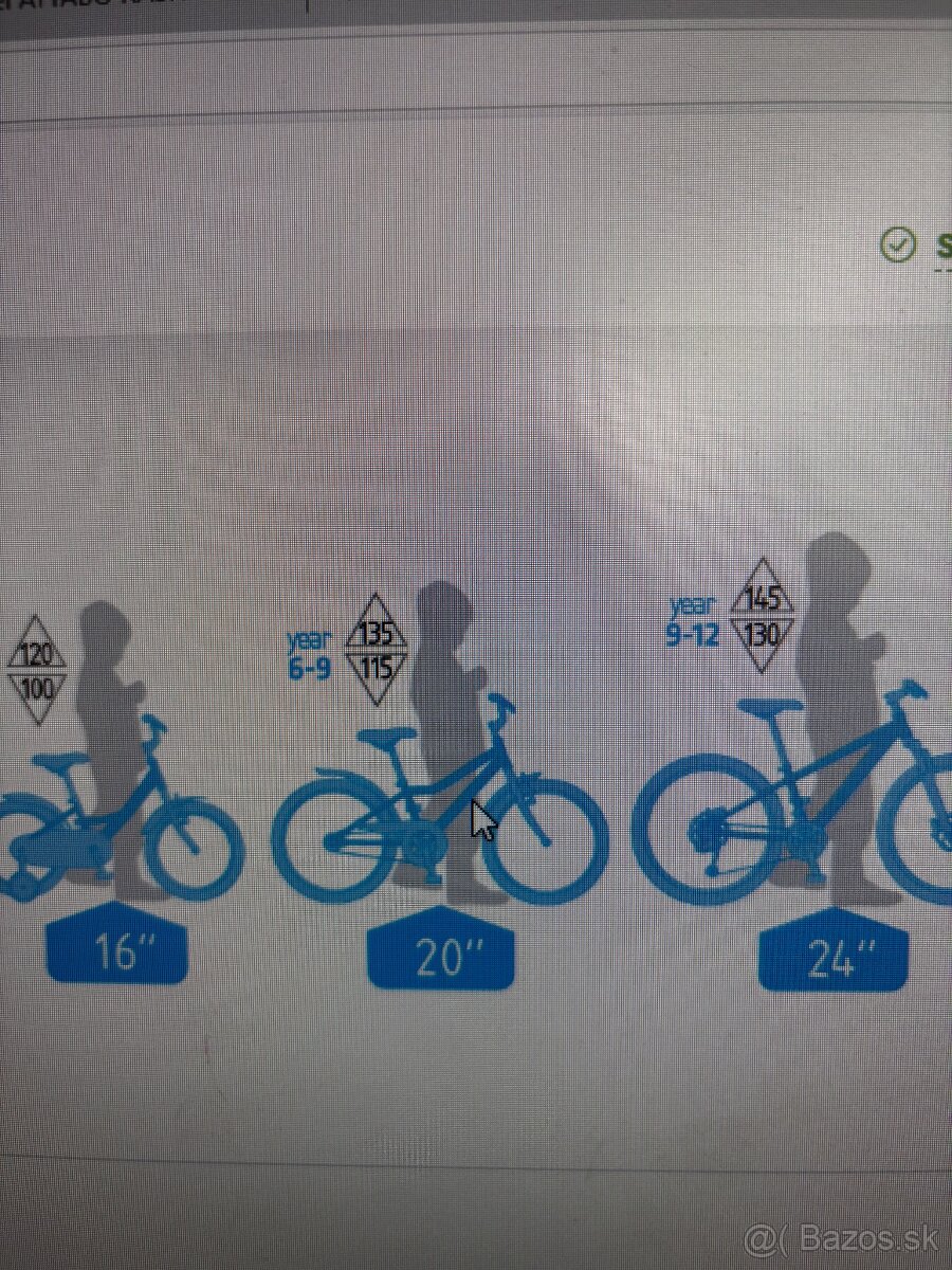 Detsky bicykel 20 ako novy - 4