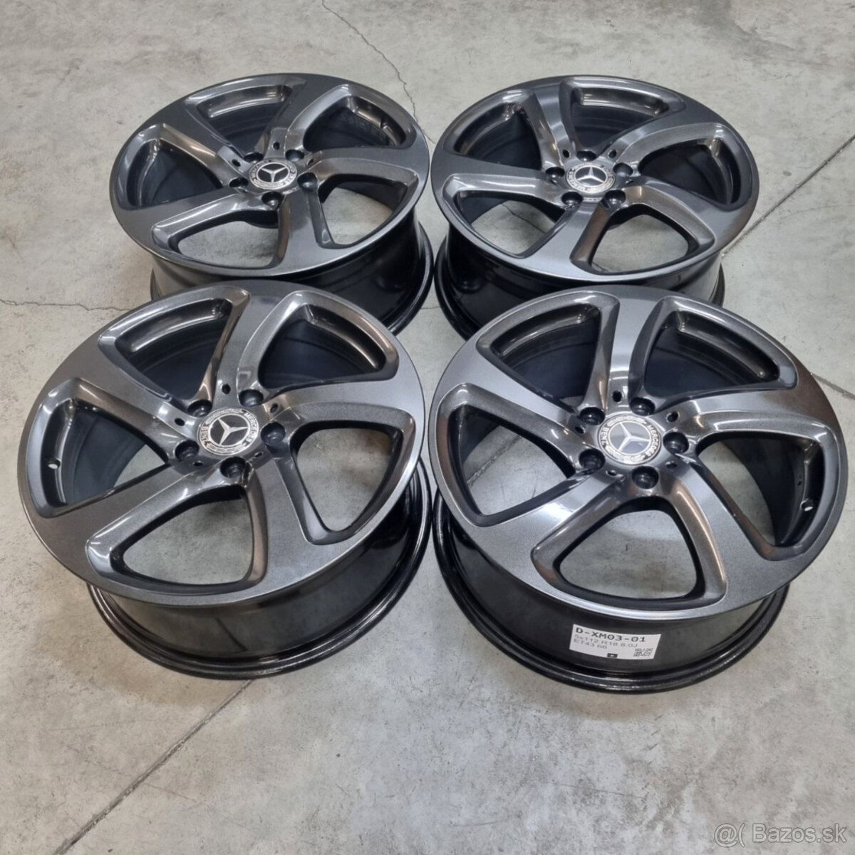 Hliníkové disky 5x112 R18 8J ET43 - 4