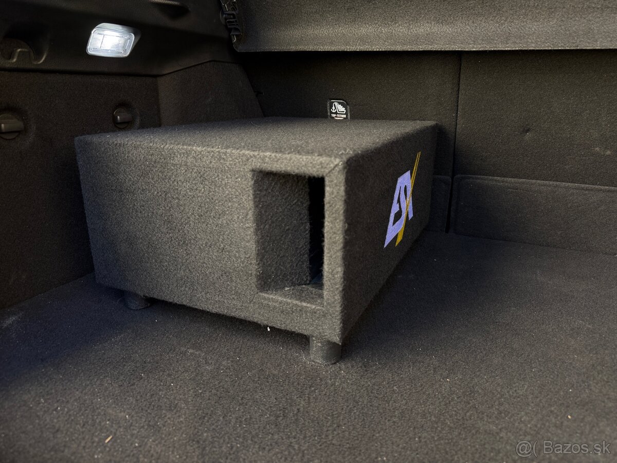 Subwoofer ESX QUANTUM QXB8 + Zosilovač - 4