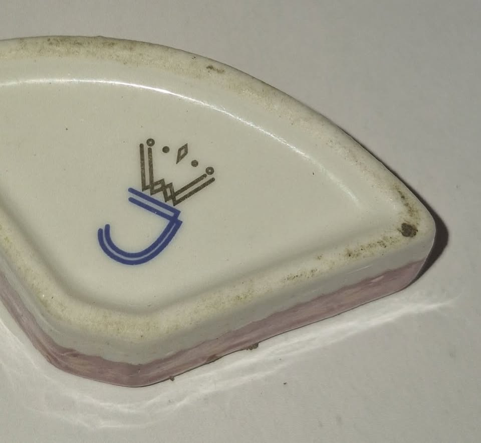 malá porcelánová dóza - 4